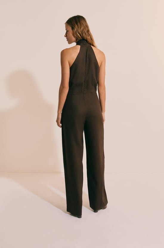 Mono sin mangas de lino;${refinementColor}