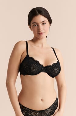 Balconette Lace Bra;${refinementColor}
