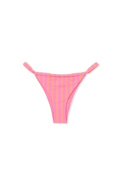 Brasilianische Bikini-Hose mit Streifen;${refinementColor}