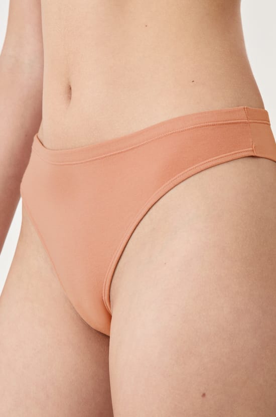 Tanga en coton;${refinementColor}