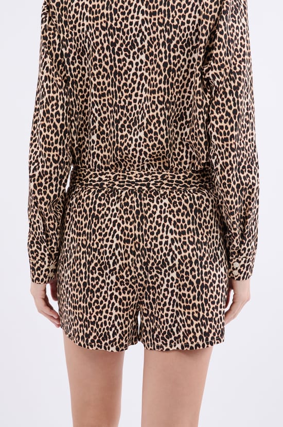 Short de pyjama à motifs;${refinementColor}
