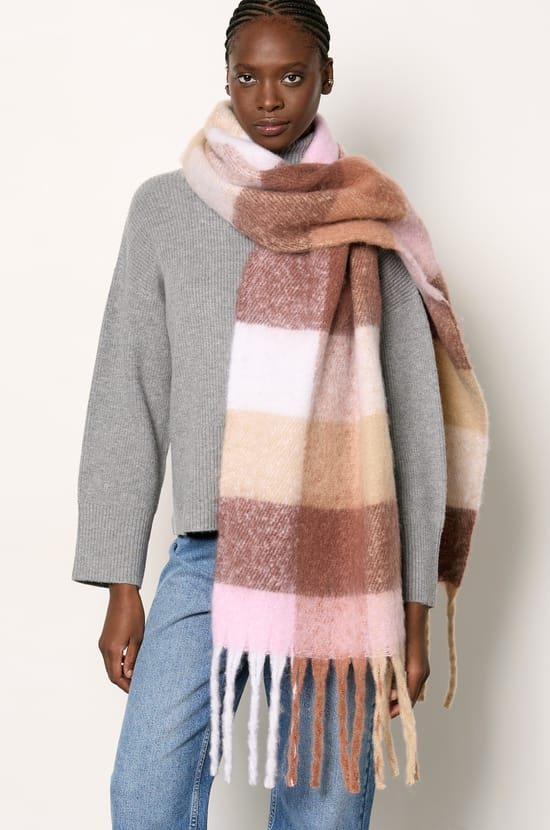 Fringed Scarf;${refinementColor}
