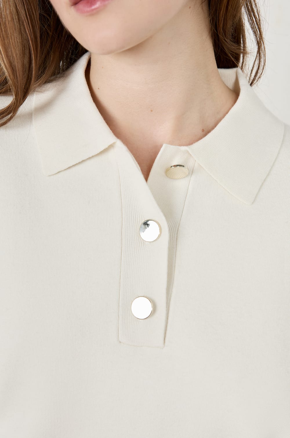 Long-Sleeved Polo Shirt;${refinementColor}