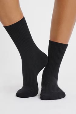 Calcetines efecto acanalado;${refinementColor}