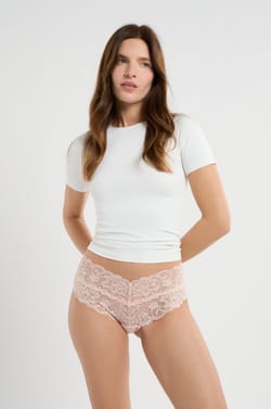 Hipster V-shape en dentelle;${refinementColor}