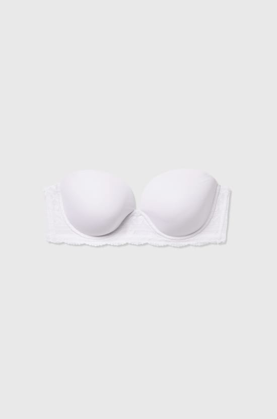 Lightly Lined Strapless Bra;${refinementColor}