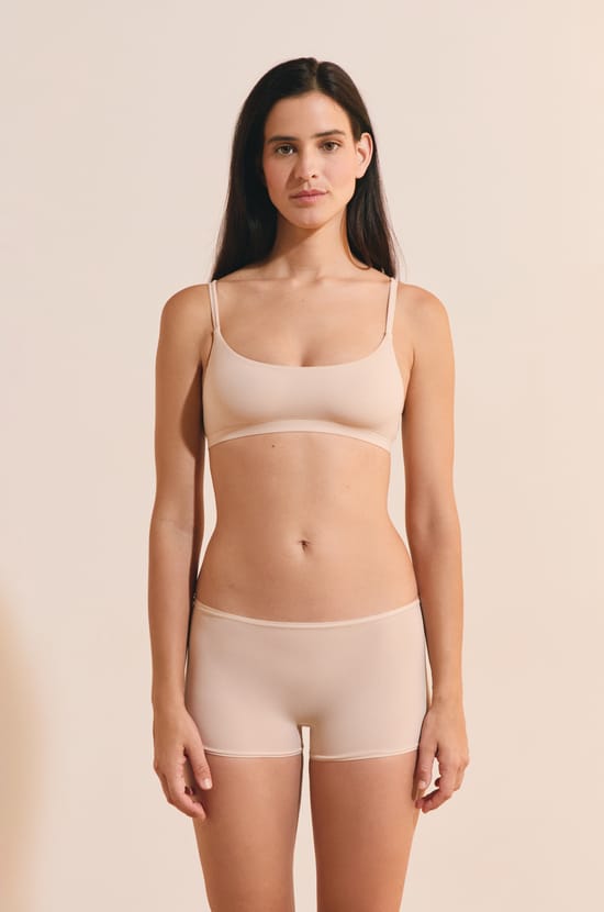 Microfiber Bralette;${refinementColor}