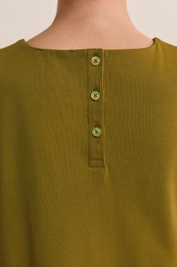 Robe courte en coton;${refinementColor}