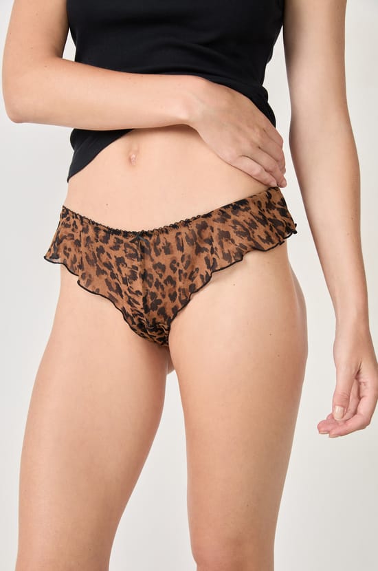 Printed tulle hipster;${refinementColor}