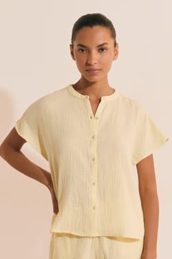 Chemise de pyjama en coton;${refinementColor}