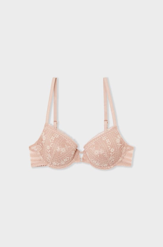 Soutien-gorge N.4 - Le coques fines en dentelle iris&eacute;e;${refinementColor}