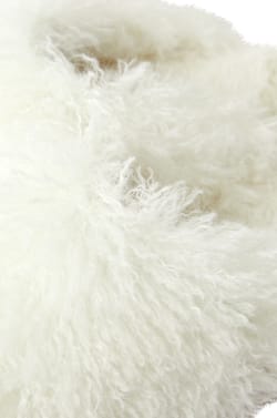 Zapatillas destalonadas con pelo;${refinementColor}