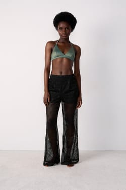 Openwork beach trousers;${refinementColor}