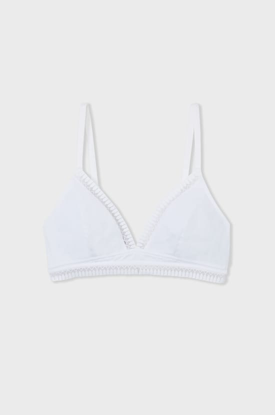 Triangle Wireless Bra, Removable Pads in Organic Cotton;${refinementColor}