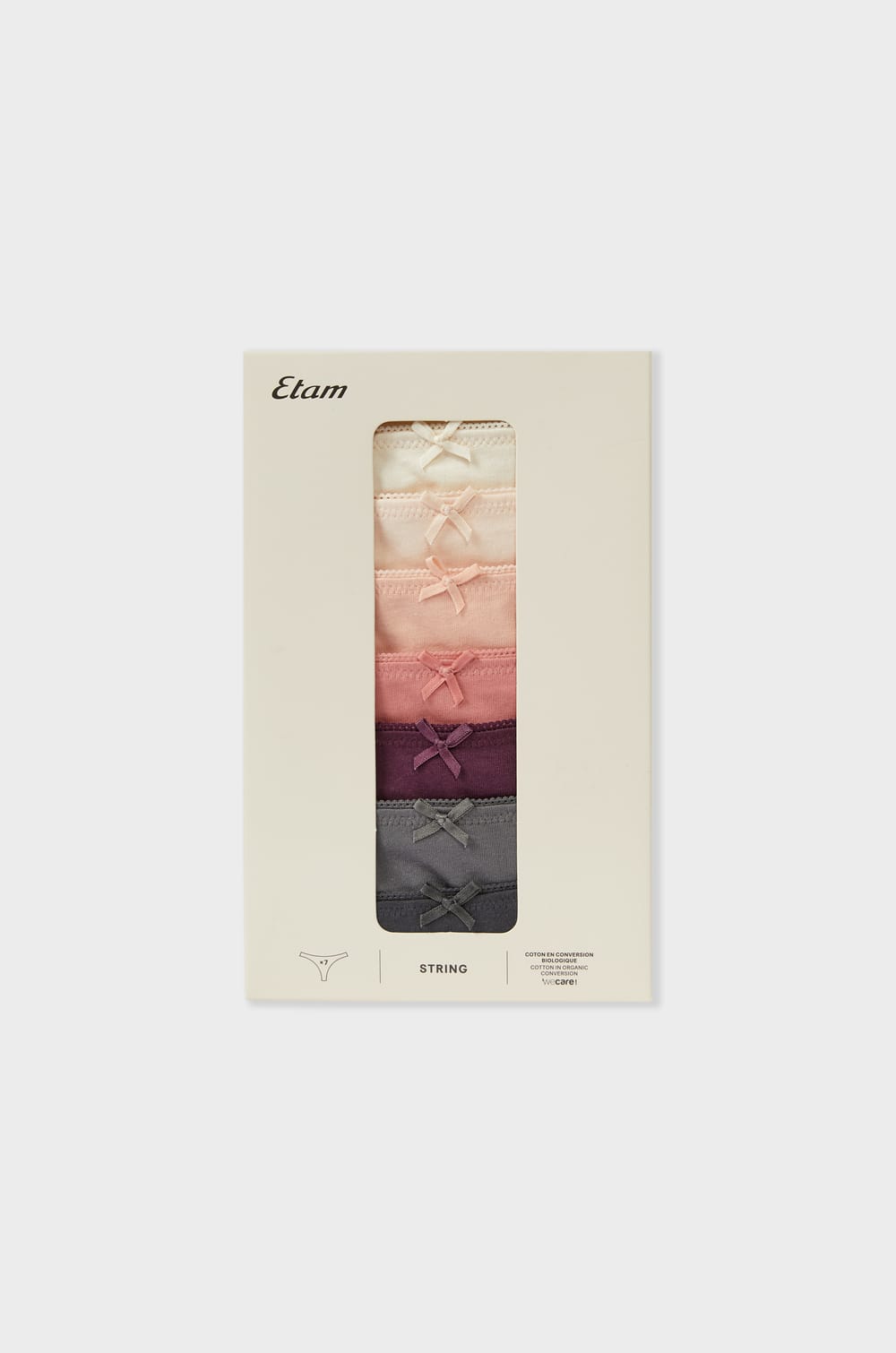 Pack of 7 Cotton Brazilian Briefs;${refinementColor}