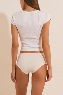 Set Of 3 Cotton Cheeky Panties;${refinementColor}