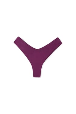 Brazilian High Leg Bikini Bottom;${refinementColor}