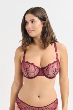 Soutien-gorge N.9 - Balconnet en broderie florale;${refinementColor}