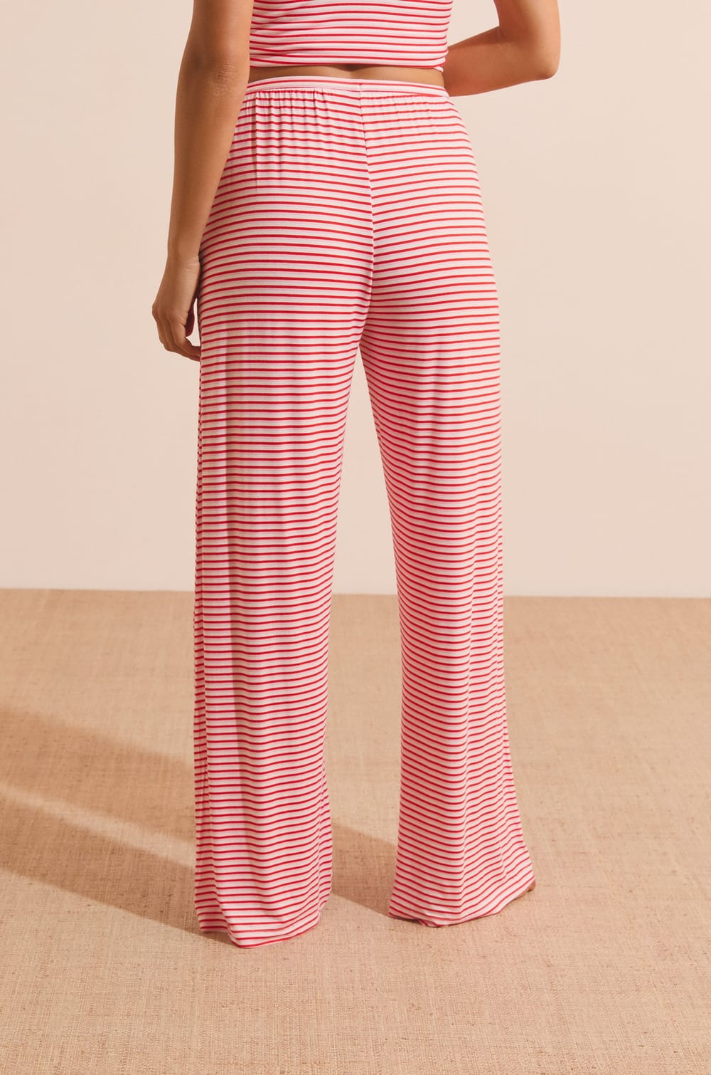 Pantalon de pyjama &agrave; rayures;${refinementColor}