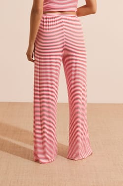 Pantalon de pyjama &agrave; rayures;${refinementColor}