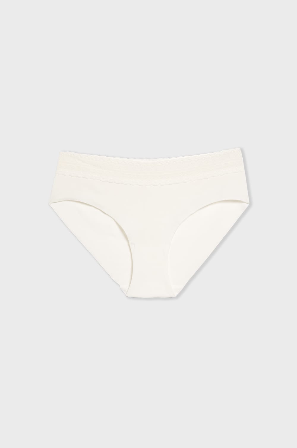 Cotton Boyshort with Back Seam;${refinementColor}