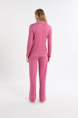 2-teiliges Pyjama-Set mit langen Ärmeln;${refinementColor}