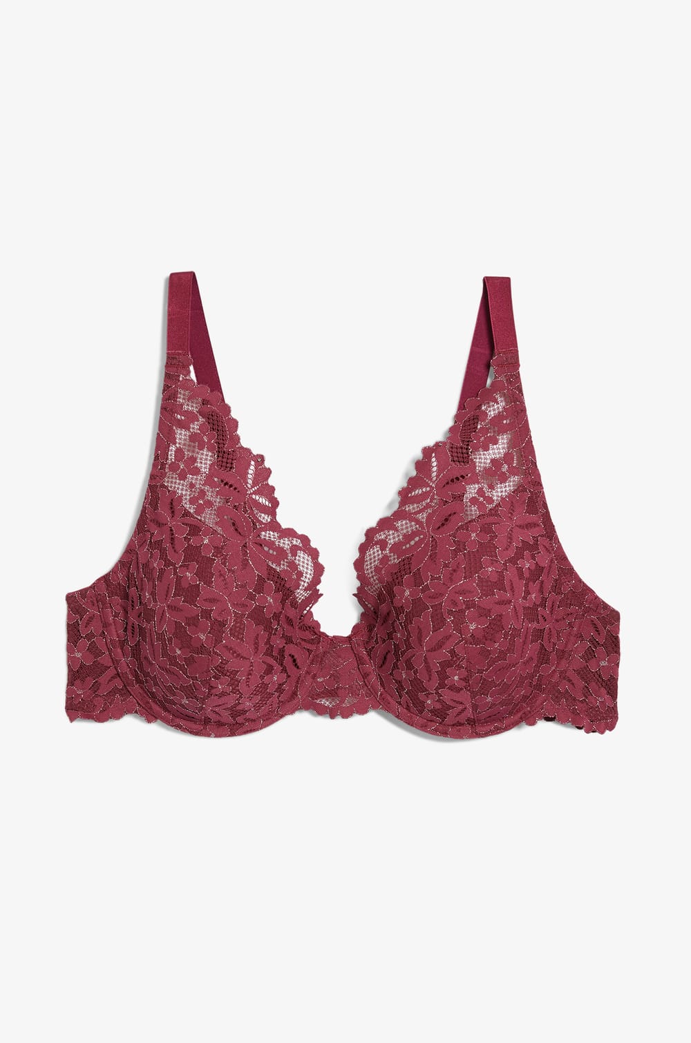 Bra No. 6 - The Lightly Lined Lace Contour Bra;${refinementColor}