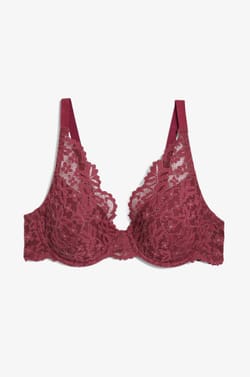 Bra No. 6 - The Lightly Lined Lace Contour Bra;${refinementColor}