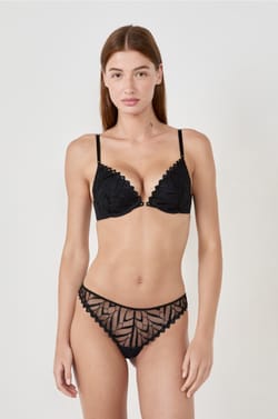 Bra No. 2 - The Plunge Push-Up Bra;${refinementColor}