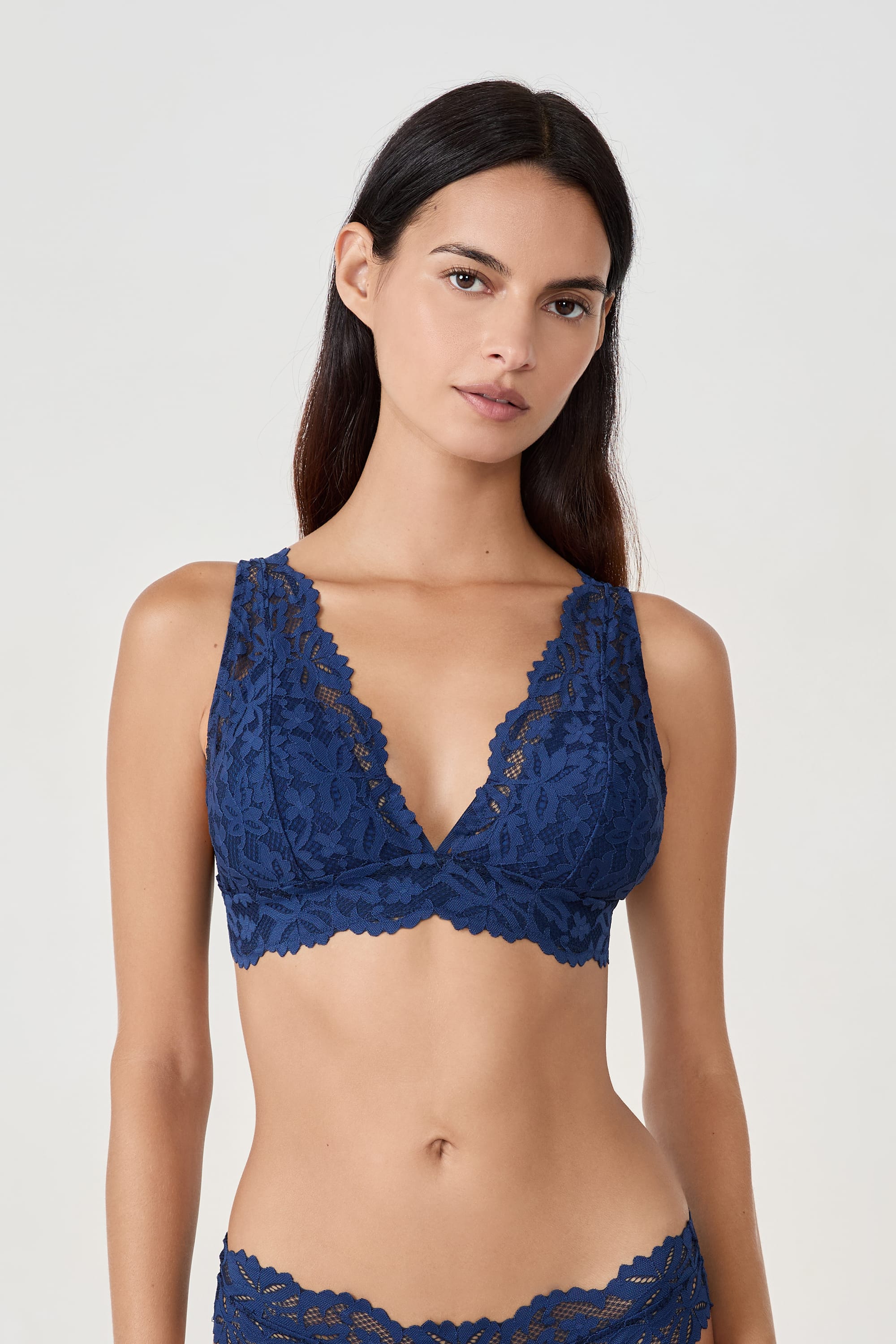 Soutien-gorge à Armatures Avec Dentelle - Maintien Parfait, Confort Quotidien, 3 Réglages Au Dos - 9