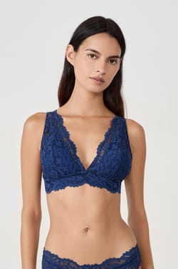 Bra Nº  8: Triangular sin aros de encaje floral;${refinementColor}
