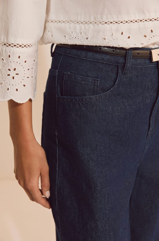 Jean en coton;${refinementColor}