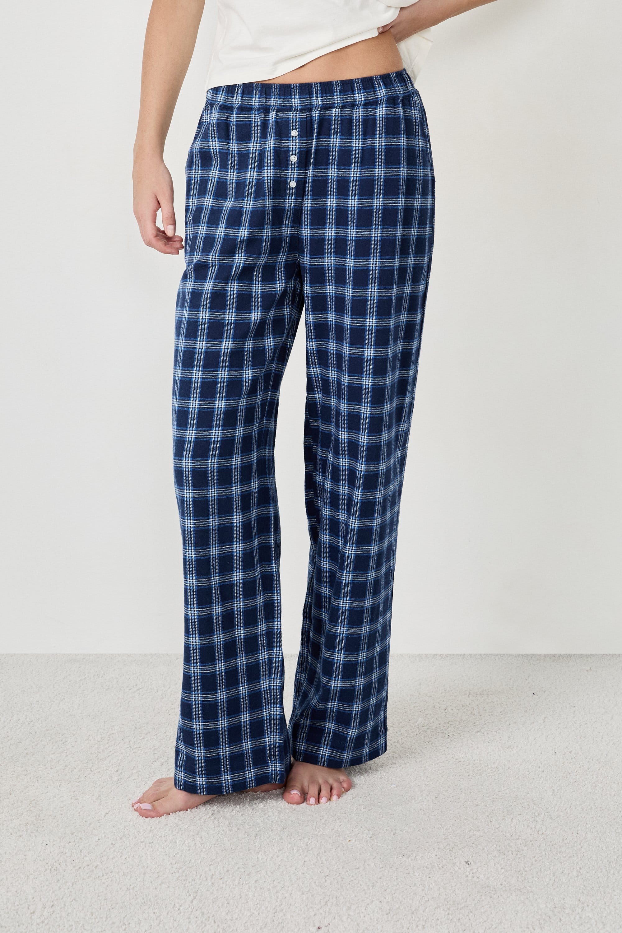 pantalon de pyjama à carreaux
