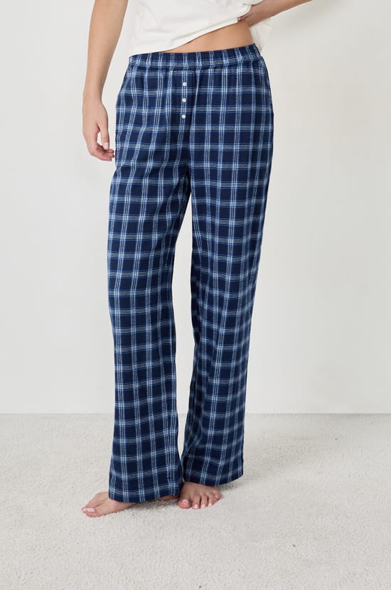 Pantalon de pyjama à carreaux;${refinementColor}