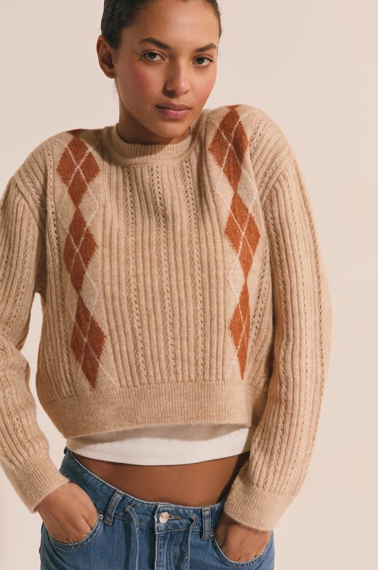 Patterned Sweater;${refinementColor}