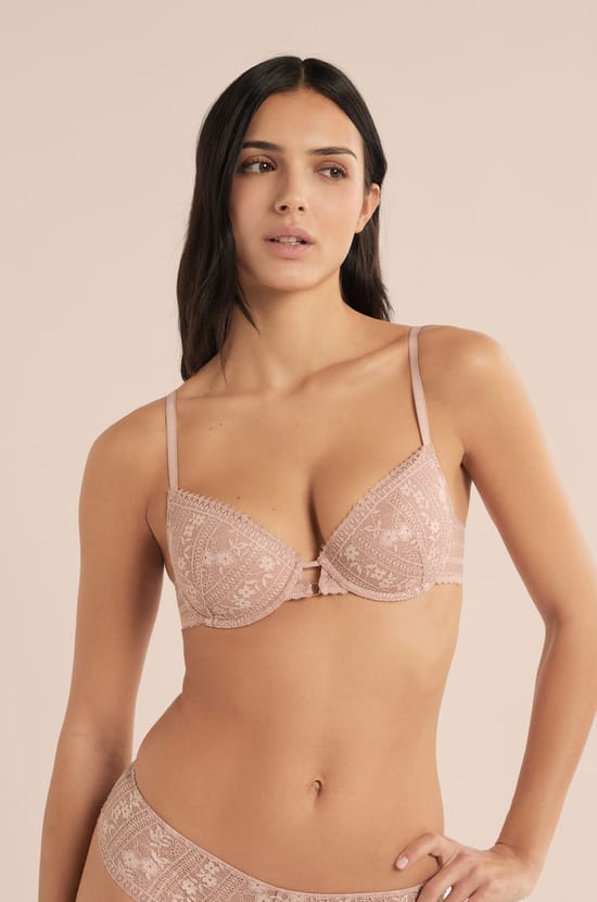 Bra N.4 - The Lightly Lined in Iridescent Lace;${refinementColor}