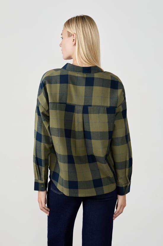 Chemise à carreaux;${refinementColor}