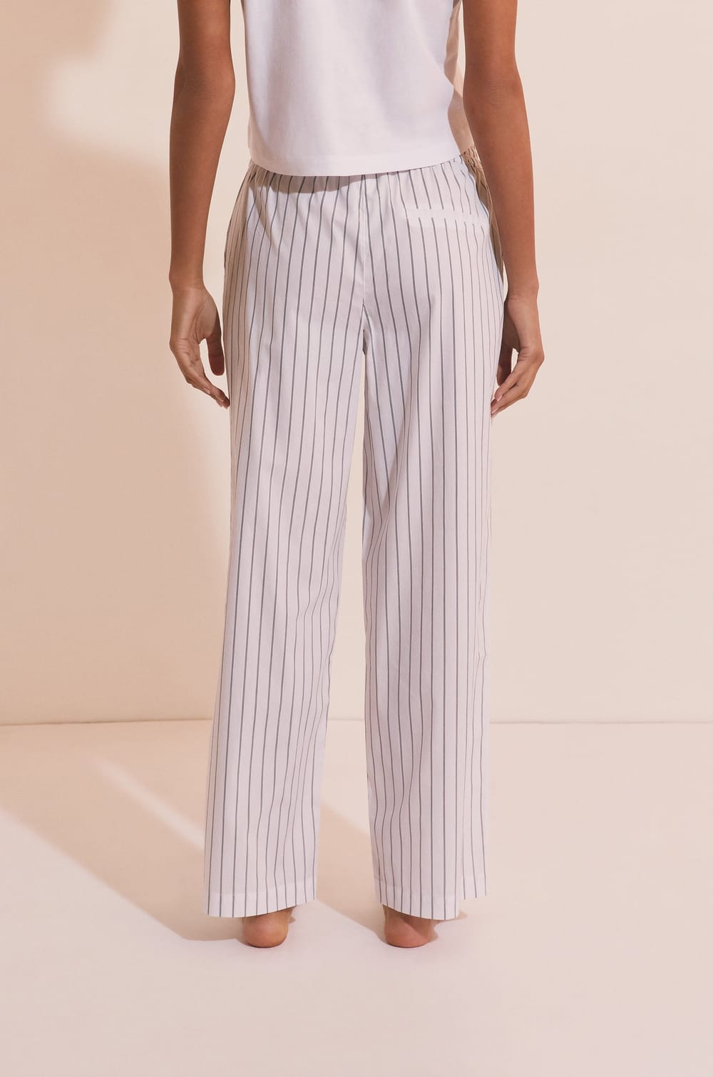 Pantalon de pyjama &agrave; rayures;${refinementColor}