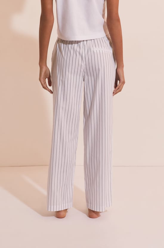 Pantalon de pyjama &agrave; rayures;${refinementColor}