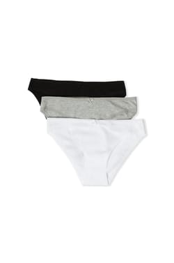 Pack of 3 Cotton Briefs;${refinementColor}
