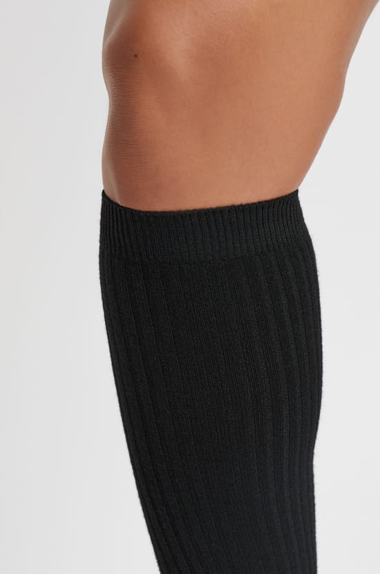 Chaussettes effet côtelé;${refinementColor}