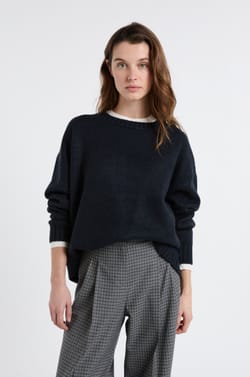 Pull &agrave; manches longues oversize;${refinementColor}