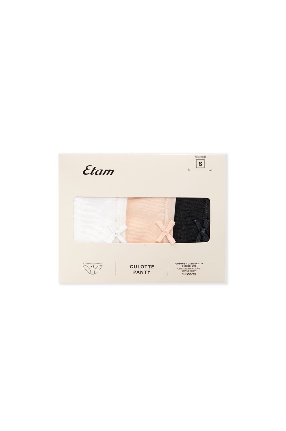 Pack of 3 Cotton Briefs;${refinementColor}