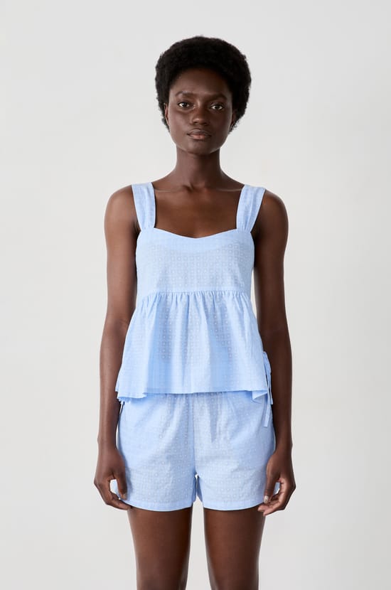 Top en coton;${refinementColor}