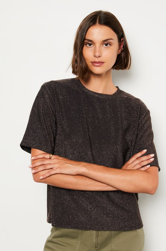 T-shirt manches courtes irisé;${refinementColor}
