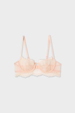 Bra N.9 - Balconette in Embroidery;${refinementColor}