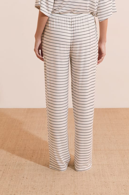 Pantalon de pyjama large &eacute;lastiqu&eacute;;${refinementColor}