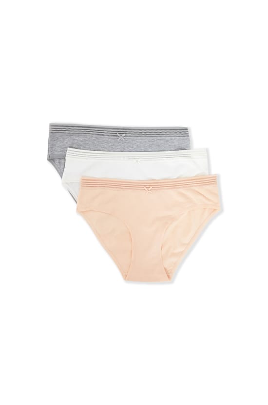 Pack of 3 Cotton Briefs;${refinementColor}