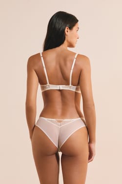 Soutien-gorge N.9 - Balconnet en broderie florale;${refinementColor}