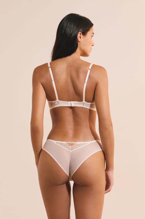 Soutien-gorge N.9 - Balconnet en broderie florale;${refinementColor}